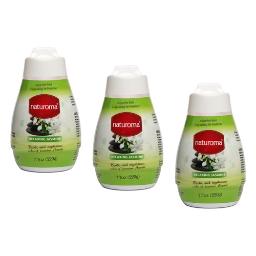 Naturoma Air Freshener Solid Gel Relaxing Jasmine 220g Pack of 3