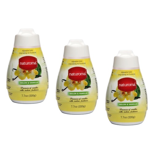 Naturoma Air Freshener Solid Gel Vanilla Essence 220g Pack of 3