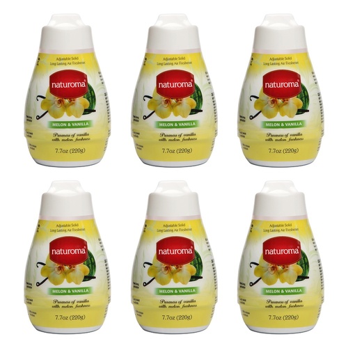 Naturoma Air Freshener Solid Gel Vanilla Essence 220g Pack of 6
