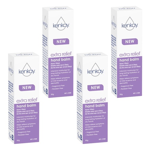 Kenkay Extra Relief Hand Balm 50g Pack of 4
