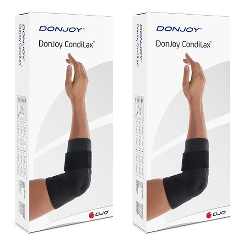 Donjoy Condilax Elastic Elbow Support Medium Pack of 2