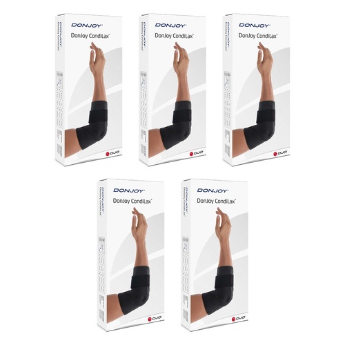 Donjoy Condilax Elastic Elbow Support Medium Pack of 5