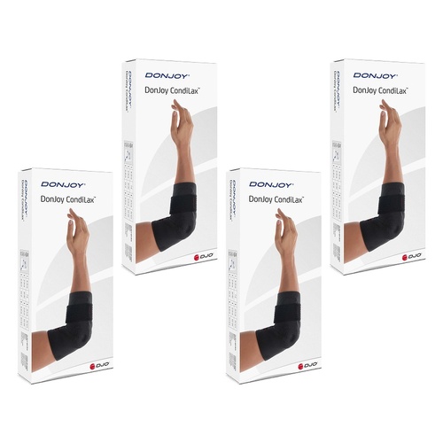 Donjoy Condilax Elastic Elbow Support Large Pack of 4