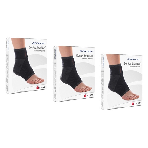 Donjoy Strapilax Ankle Support Large Pack of 3