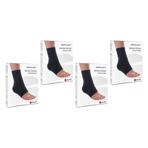 Donjoy Fortilax Elastic Ankle Support Large Pack of 4