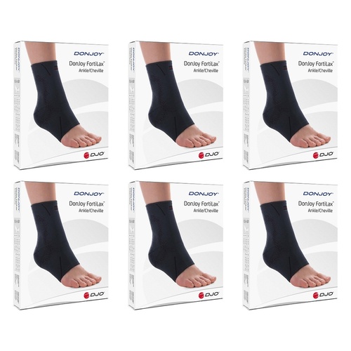 Donjoy Fortilax Elastic Ankle Support Large Pack of 6