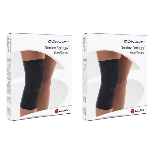 Donjoy Fortilax Elastic Knee Support Xlarge Pack of 2