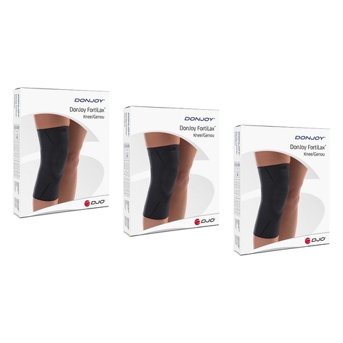 Donjoy Fortilax Elastic Knee Support Xlarge Pack of 3