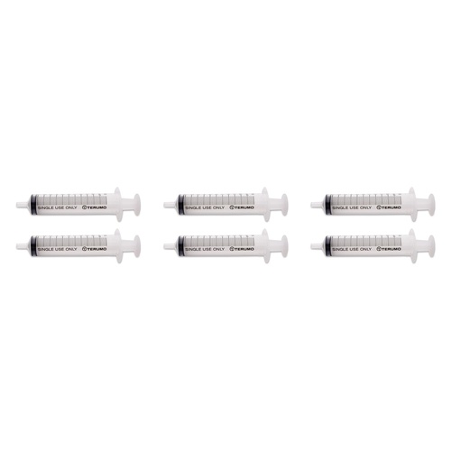 Terumo Syringe NN 10mL LS 100 Pack Bundle of 6