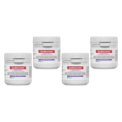 Sudocrem Healing Cream 60g Pack of 4