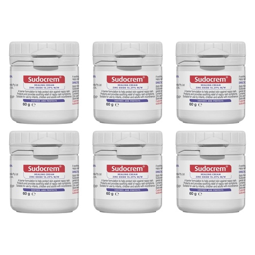 Sudocrem Healing Cream 60g Pack of 6