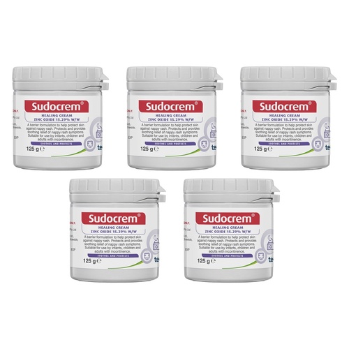 Sudocrem Healing Cream 125g Pack of 5