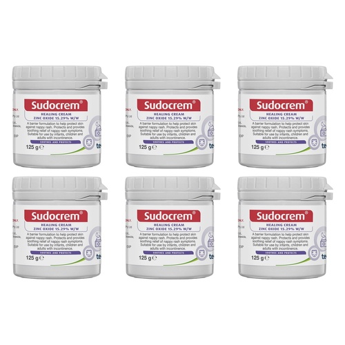 Sudocrem Healing Cream 125g Pack of 6