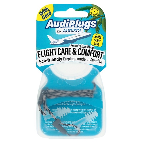 Audiplugs Flight Care & Comfort Earplugs