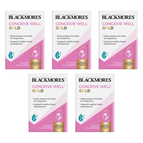 Blackmores Conceive Well Gold 56 Tablets Pack of 5