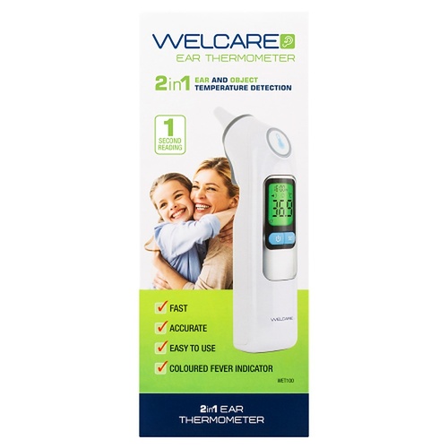 Welcare 2 in 1 Ear Thermometer