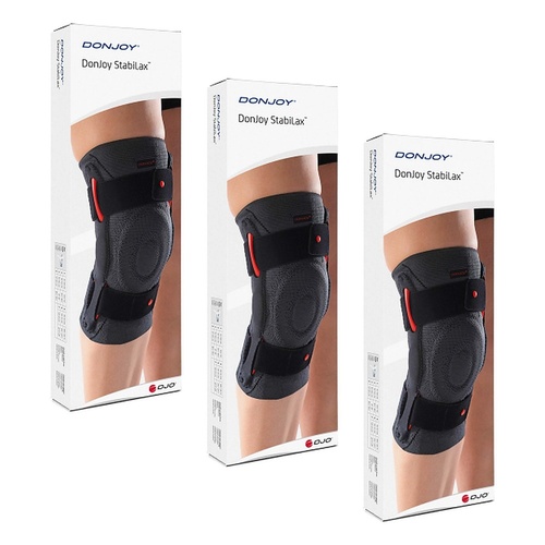 Donjoy Stabilax Hinged Knee Brace Medium Pack of 3