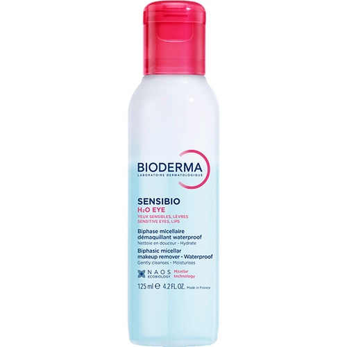Bioderma Sensibio H2O Eye Biphase Micellar Waterproof Makeup Remover 125mL