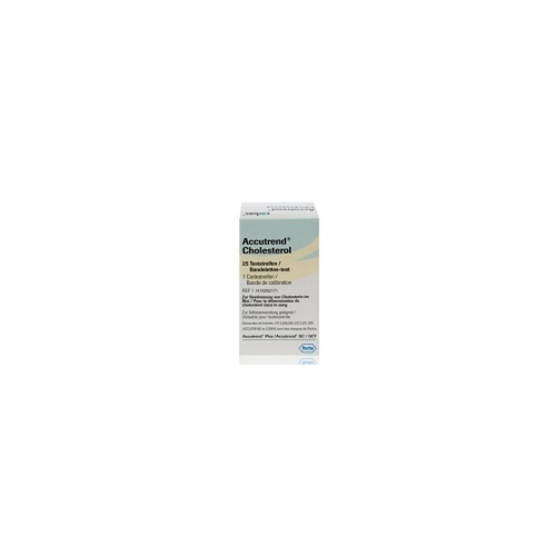 Accutrend Cholesterol Strips 25 Pack