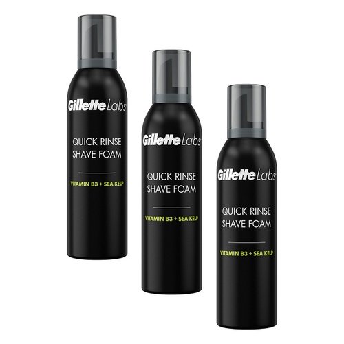 Gillette Labs Shave Foam 240mL Pack of 3