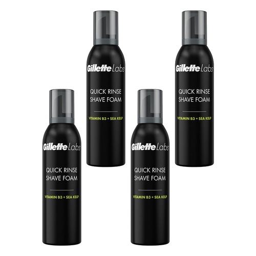 Gillette Labs Shave Foam 240mL Pack of 4