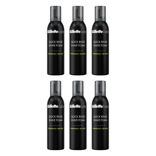 Gillette Labs Shave Foam 240mL Pack of 6