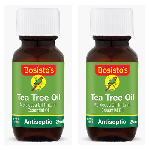 Bosisto's Tea Tree Oil 25mL Pack of 2
