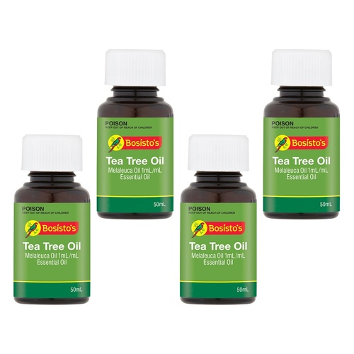 Bosisto's Tea Tree Oil 50mL Pack of 4