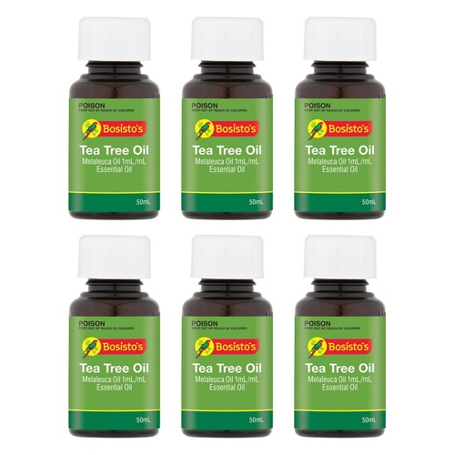 Bosisto's Tea Tree Oil 50mL Pack of 6