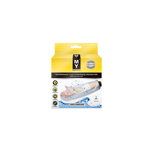 MY Waterproof Cast & Bandage Protector Adult Lower Arm