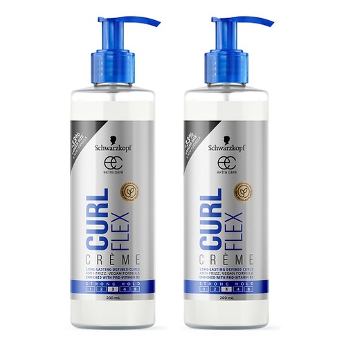 Schwarzkopf Extra Care Curl Flex Crème 200mL Pack of 2