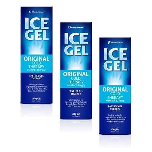 Ice Gel Original Cold Therapy 100g Pack of 3