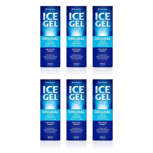 Ice Gel Original Cold Therapy 100g Pack of 6