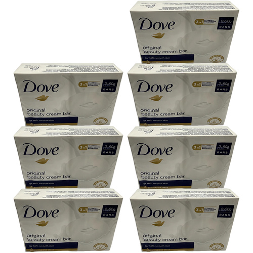 Dove Beauty Cream Bar Original 7 x 90g Moisturising Soap