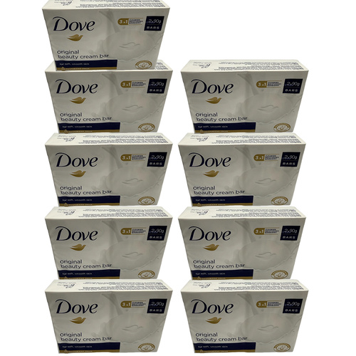 Dove Beauty Cream Bar Original 9 x 90g Moisturising Soap