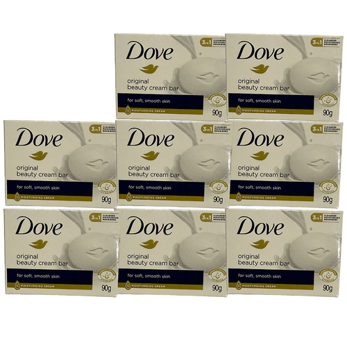 Dove Beauty Cream Bar Original 90g x 8 Moisturising Soap