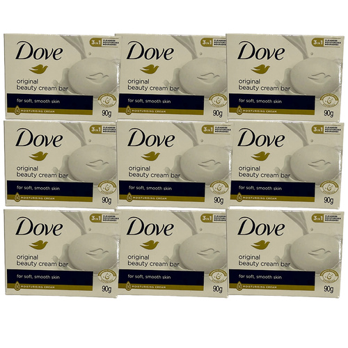 Dove Beauty Cream Bar Original 90g x 9 Moisturising Soap