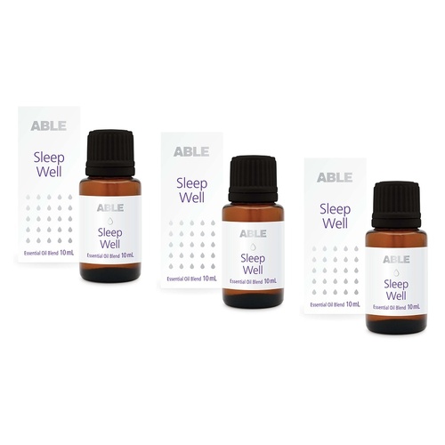 Able Sleep Well Essential Oil Blend 10mL Pack of 3