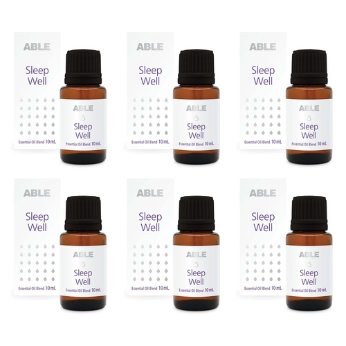 Able Sleep Well Essential Oil Blend 10mL Pack of 6