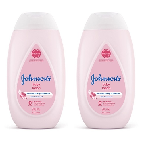 Johnson's Baby Lotion 200mL Pack of 2