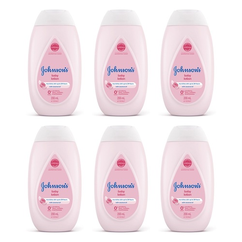 Johnson's Baby Lotion 200mL Pack of 6