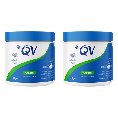 Ego QV Cream Tub 500g Pack of 2