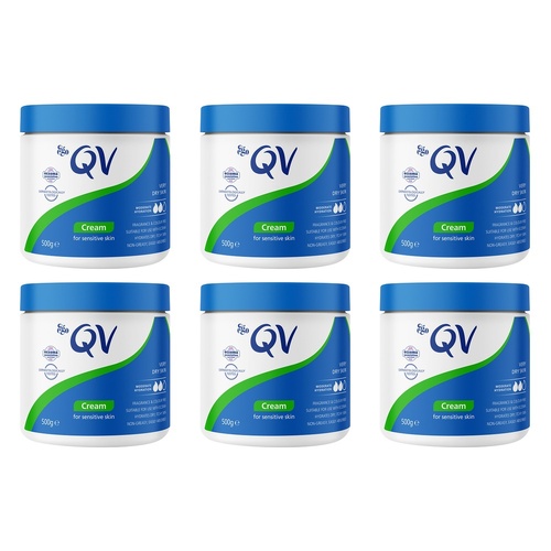 Ego QV Cream Tub 500g Pack of 6
