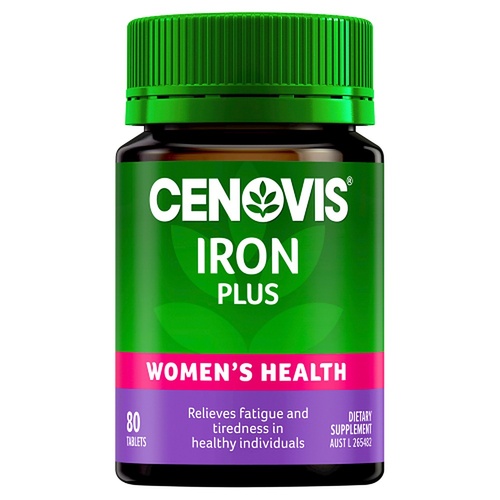 Cenovis Iron Plus Women's Health 80 Tablets