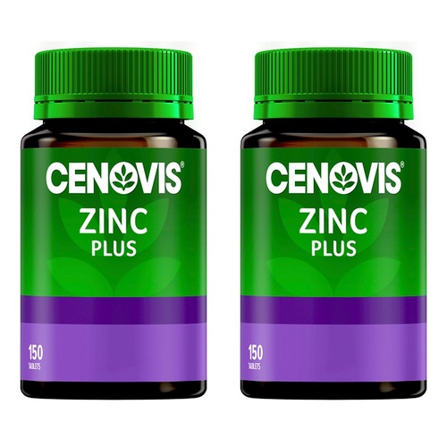 Cenovis Zinc Plus 150 Tablets Pack of 2