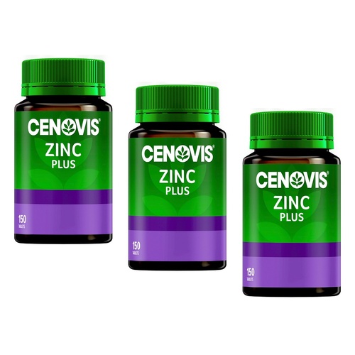 Cenovis Zinc Plus 150 Tablets Pack of 3