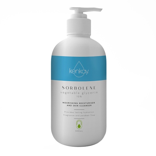 Kenkay Sorbolene 10% Glycerin Moisturiser Pump 500mL