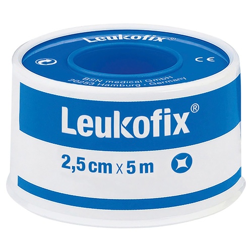 Leuko Leukofix Low Allergy Transparent Medical Tape 2.5cm x 5m