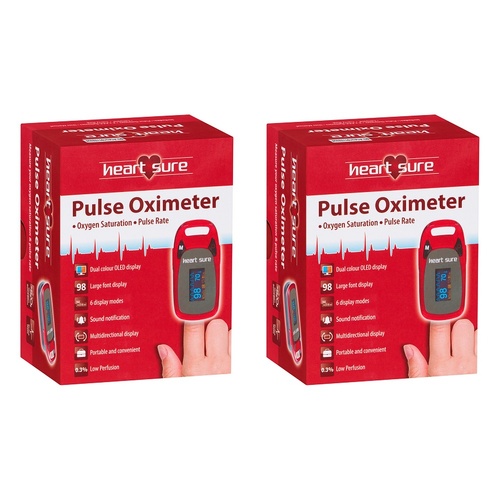 Omron Heart Sure Pulse Oximeter Pack of 2