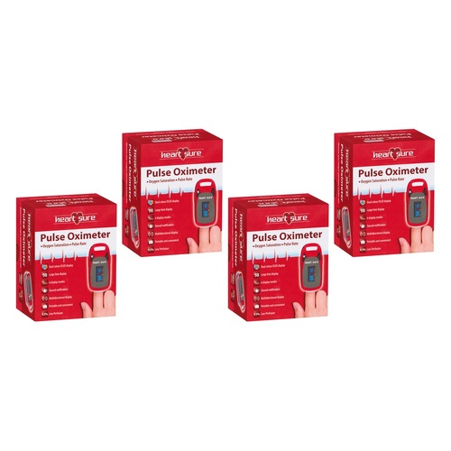 Omron Heart Sure Pulse Oximeter Pack of 4